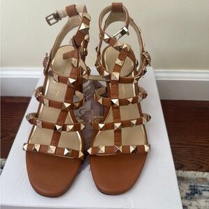 Jessica Simpson Tan Studded Sandals